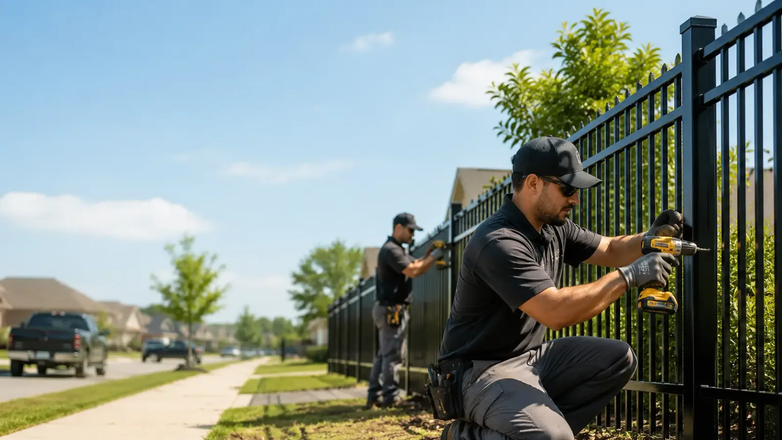 Metal Fence Installation in Wendell, NC